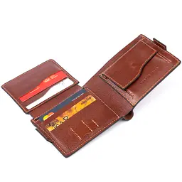 Чоловічий шкіряний гаманець GRANDE PELLE 11,5х9х2,5 см acs0015036 - мініатюра 6