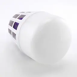 Світлодіодна лампа від комарів лампочка пастка комарів з електрошоком 220V світлодіодна - мініатюра 6