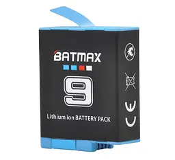 Акумулятор Batmax 1780mAh для екшн-камер GoPro Hero 9 / Hero 10 / Hero 11 (аналог SPBL1B/AHDBT-901) - мініатюра 2