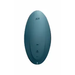 Вібратор Satisfyer Vulva Lover 1 Вакуумний, 12х5.4 см синій - мініатюра 8