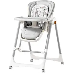 Стільчик-шезлонг для годування 2 в 1 Kidilo BabyChair Z901 Grey
