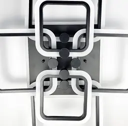 Світлодіона LED люстра на 2+2+2 ріжки | Line F | Арт. A2503/2+2+2 BK - мініатюра 2