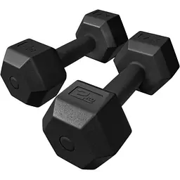 Гантелі для фітнесу композитні TREX Sport TX-002CD 2x2кг