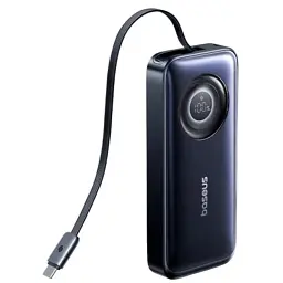 Батарея універсальна Baseus EnerCore 20000mAh 67W USB-C Black (E0027H00) - мініатюра 4