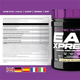 Амінокислоти Scitec Nutrition EAA Xpress Персиковий чай 400 г - мініатюра 2