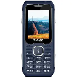 Мобільний телефон Sigma mobile X-style 341 BRO Blue (UA UCRF)