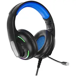 Провідна гарнітура XO GE09 Gaming Wired Headphones Black - мініатюра 3