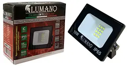 Світлодіодний прожектор 10Вт SMD 6000K чорний STANDARDeco LUMANO
