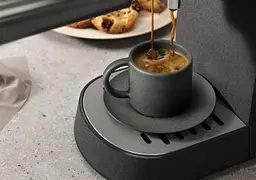 Electrolux Кофеварка ріжкова, 1л, мелена, ручний капуч, LED-дисплей, підігрів чашок, чорний - мініатюра 7
