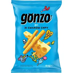 Соломка фрі Gonzo зі смаком сиру 40 г (903646)