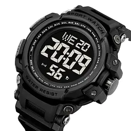 Наручний годинник чоловічий 2422BK Black Skmei acs0029933 - мініатюра 3