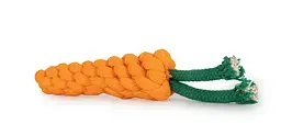 Іграшка для собак канат-морква Happet, помаранчевий, 21 см, (Z879)