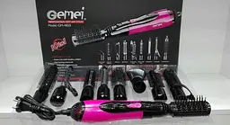 Стайлер Gemei GM 4835 Фен-щітка 10 в 1 - мініатюра 4