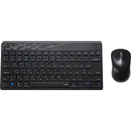 Комплект RAPOO 8000M Multi-mode Wireless Keyboard &amp; Mouse black (19096)