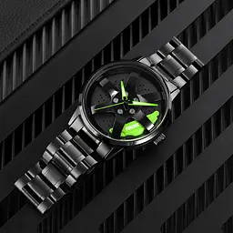 Наручний годинник чоловічий 1824GN Green Skmei acs0030560 - мініатюра 4