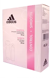 Набір для жінок Adidas 2020 Дезодорант-антиперспірант Control, 150 мл + Гель для душа Boost-Smooth, 250 мл - мініатюра 2
