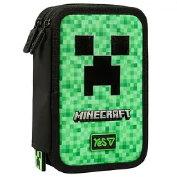 Пенал шкільний Yes потрійний Minecraft TNT HP-05 - мініатюра 2