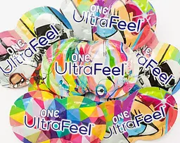 Презервативи 2в1 з додатковим лубрикантом One UltraFeel - мініатюра 3