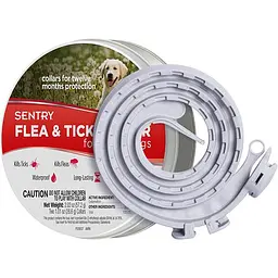 Sentry Flea&Tick Large СентРИ нашийник від бліх і кліщів для собак великих порід 6 місяців захисту 56 см 2 шт