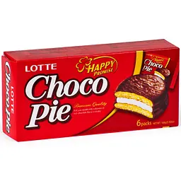 Тістечко шоколадне Choco Pie класичне LOTTE 168г
