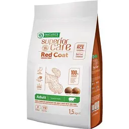 Сухий корм для собак Nature's Protection Superior Care Red Coat Adult Small Breeds with Lamb 1.5 кг (NPSC47232)
