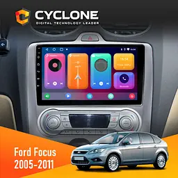 Штатна магнітола Ford Focus 2 2005-2011 Climate Cyclone C9-001 2x32 CPL Cyclone (НФ-00002161)