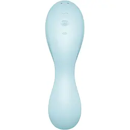 Вакуумний смарт-стимулятор із вібрацією Satisfyer Curvy Trinity 5 (Blue) - мініатюра 6