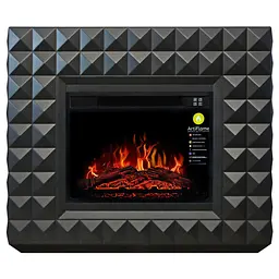 Камінокомплект ArtiFlame DIAMOND AF23S ЧОРНИЙ (зі звуком) - мініатюра 2