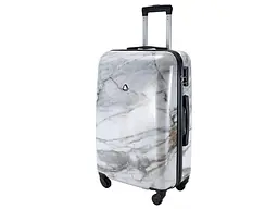 Валіза Semi Line 24 M White Marble (T5731-2)