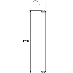 Світлодіодна лампа Eurolamp LED, T8, 18W, 4000K, 140lm/W (LED-T8-18W/4000(140lm/W)) - мініатюра 3