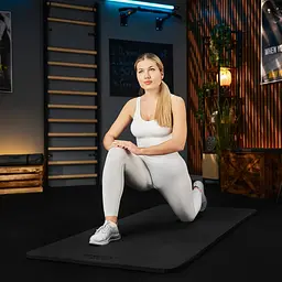 Коврик для йоги Trex Sport TX-029NGM NBR 2см 190х80 чорний - мініатюра 7