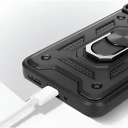 Чохол до мобільного телефона BeCover Military Infinix Hot 40i (X6528B) Black (710673) - мініатюра 5