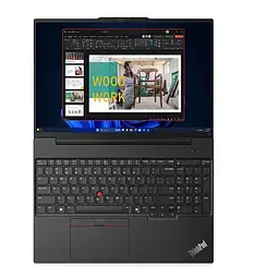 Ноутбук Lenovo ThinkPad E16 Gen 2,21MA002WBM,Ultra 7 155H (16 ядер),Arc,16GB DDR5,1TB,Без ОС - мініатюра 4