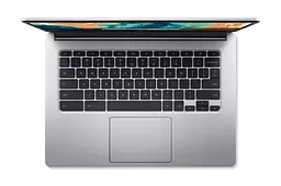 Ноутбук Acer Chromebook CB314-2H 14' FHD IPS, MediaTek MT8183, 8GB, F128GB, UMA, ChromeOS, сріблястий (NX.AWFEU.001) - мініатюра 8