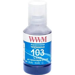 Чорнило WWM 103 для Epson L3100/3110/3150 140 г Cyan (E103C)