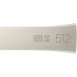 USB флеш-накопичувач Samsung Bar Plus 512GB USB-A 3.2 Champagne Silver (MUF-512BE3/APC) [136857] - мініатюра 2