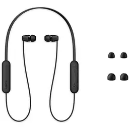 Навушники Sony WI-C100 Black (WIC100B.CE7) - мініатюра 1