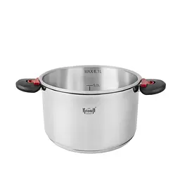 Каструля Prime Chef зі складаними ручками 6,1 л + картоплем'ялка та лопатка Gericht - мініатюра 3