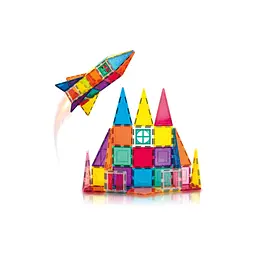 Конструктор Picasso магнітний Tiles Magnetic Building Blocks 36 деталей (817338027971) - мініатюра 2