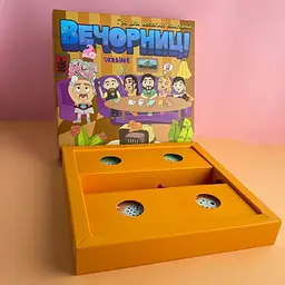 Настільна гра "Вечорниці" Vechornytsi 8878-VCHR 200 карток, кубик, пластилін - мініатюра 8