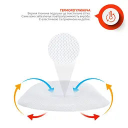 Подушка для немовлят Papaella ортопедична Maxi білий (8-32583) - мініатюра 2