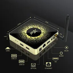 Смарт ТВ приставка X96 X10 8/64 Гб Smart TV Box Android - мініатюра 7
