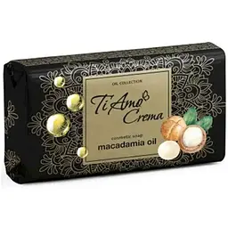 Мило TI AMO CREMA туалетне З олією макадамії 125г 1шт