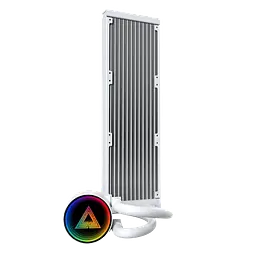 Водяне охолодження Montech LightFlow 360 ARGB White (LIGHTFLOW ARGB 360 (W)) - мініатюра 2