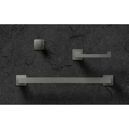 Тримач для туалетного паперу Omnires Nelson graphite (NL80510GR) - мініатюра 2