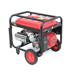 Генератор бензиновий COVAX EPH10000E2-GAS, 7.0kW, бензин/газ, однофазний 220V, 50Hz, DC12V, 18HP, Electric Starter, tank 25L, 690x535x555mm - мініатюра 2