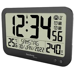 Годинник настінний Technoline WS8026 Black (WS8026), Чорний - мініатюра 2
