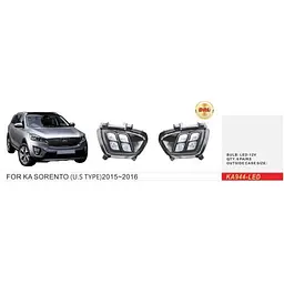Протитуманні фари для KIA Sorento 2016-2018 US TYPE DRL Комплект (KA-944-LED-WO) - мініатюра 2