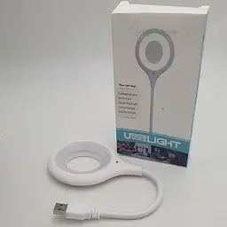 Гнучка USB LED настільна лампа з голосовим керуванням англійський підсвічування нічник 1,5Вт UKC LK-50 - мініатюра 6