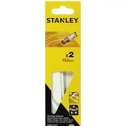 Полотна для шаблевої пили по дереву і ПВХ STANLEY FATMAX HCS l=152 мм (STA21172-XJ)